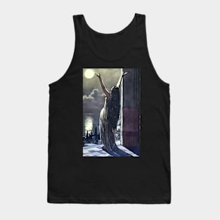 Worshipping the Moon Goddess Tank Top